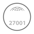 ISO/IEC 27001 Certified